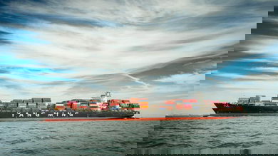 container ship