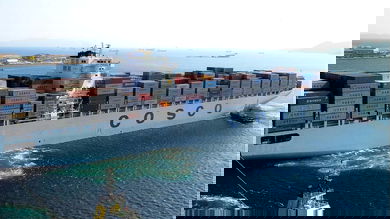 container ship