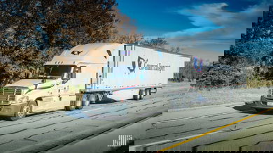 Covenant truck on highway