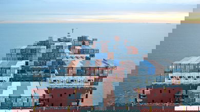 container ship