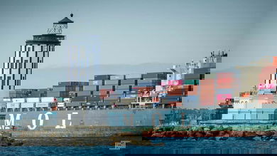 container ship