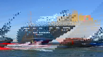 container ship