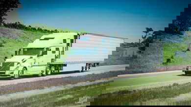 Volvo VNL on highway