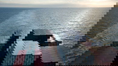 container ship