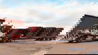 A Mullen tractor-trailer