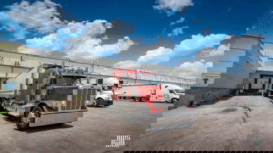 truck at dock