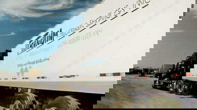 A tractor-trailer from Canadian trucking and logistics company Titanium Transportation Group. Titanium is continuing to expand in the US.