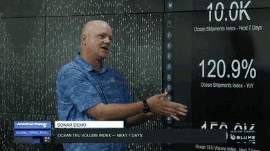Craig Fuller, FreightWaves founder and CEO, explains a SONAR feature.