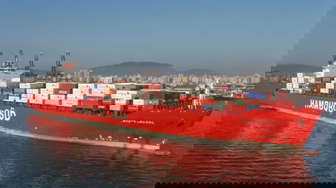 container ship