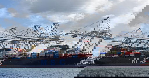 container ship