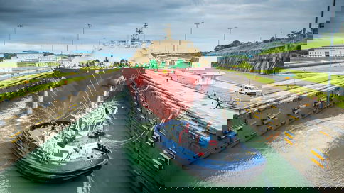 Panama Canal transit