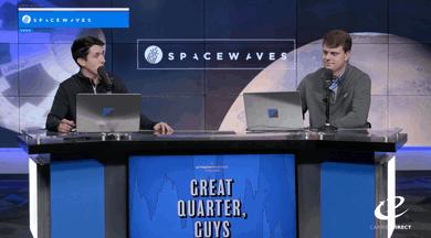 great quarter guys for space waves