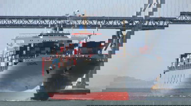 container ship