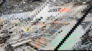 Image of inside of warehouse