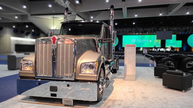 Kenworth display at ATA in October 2022