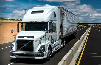 Volvo VNL on highway