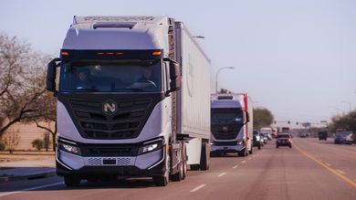 Nikola fuel cell trucks