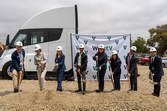 WattEV breaking ground port of oakland